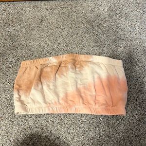pink tie-dye tube top target brand(wild fable) size medium, never worn